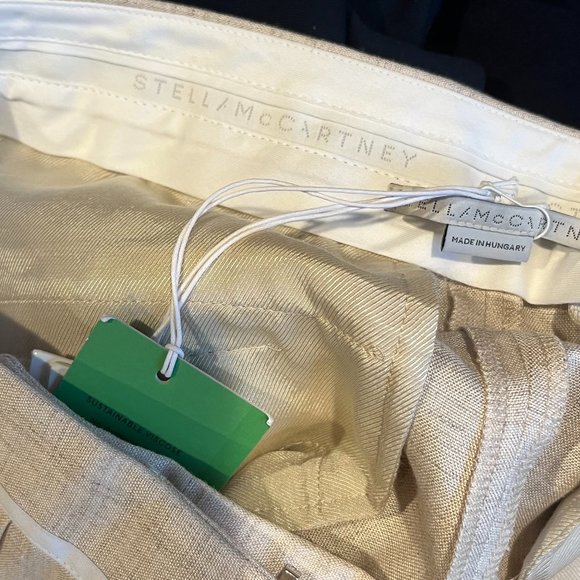 Stella McCartney Ariana tailored trousers Sustainable Viscose Size 44 NWT - Picture 7 of 13